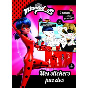 Miraculous - Mes stickers puzzles