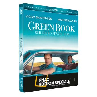 Green Book : Sur les routes du sud Steelbook Edition Spéciale Fnac Combo Blu-ray DVD
