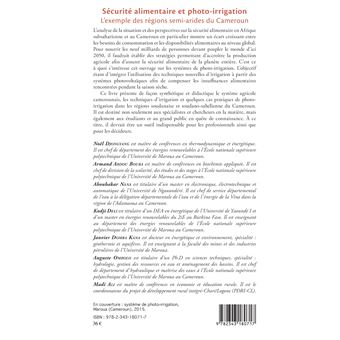 Sécurité alimentaire et photo-irrigation