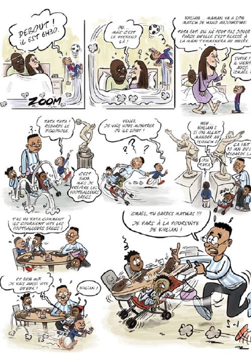 Kylian Mbappé : l'attaquant va sortir sa propre bande dessinée