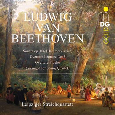 Sonata op 106/overture leonore/fidelio/for string quartet