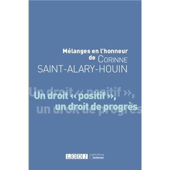 Mélanges en l'honneur de Corinne Saint-Alary-Houin