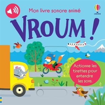 Vroum ! - Mon livre sonore animé