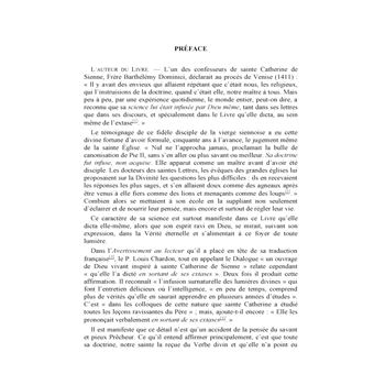 Conversations avec Dieu : Le Dialogue de Sainte Catherine de Sienne