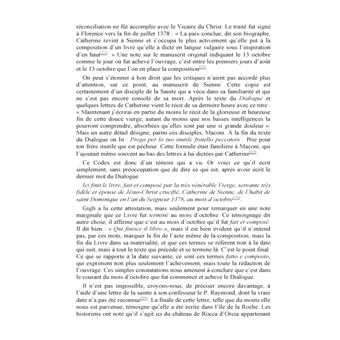 Conversations avec Dieu : Le Dialogue de Sainte Catherine de Sienne