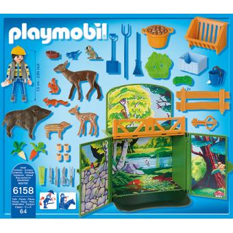 playmobil animaux de la forêt
