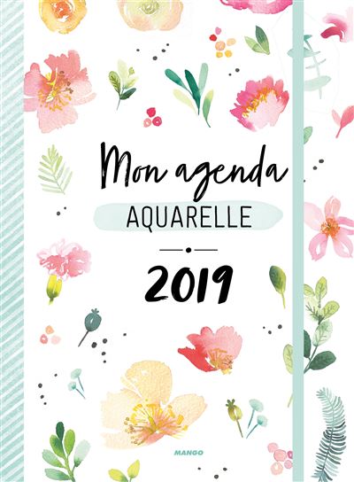 Mon agenda aquarelle