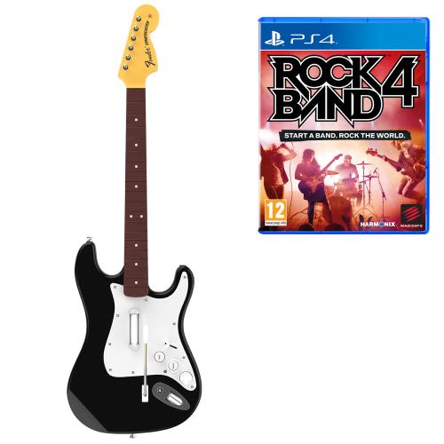 Pack Rock Band 4 PS4 + Guitare Fender Stratocaster MadCatz