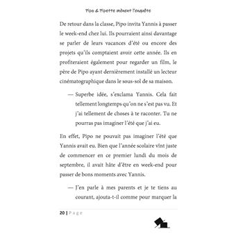 Pipo et Pipette mènent l'enquête