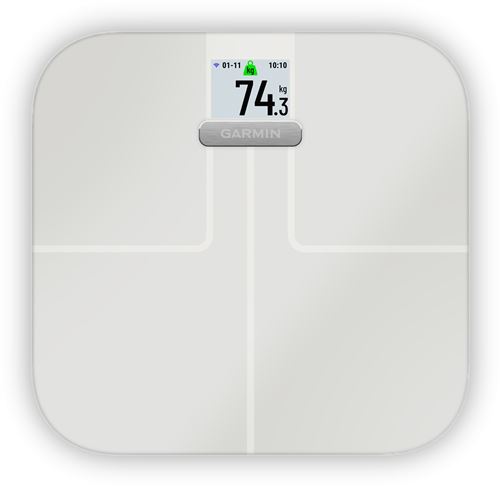 Connected Personenweegschaal Garmin Scale S2 White