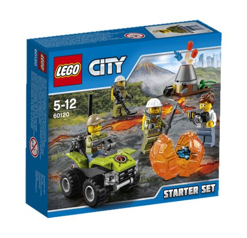 LEGO® City 60120 Ensemble de démarrage du volcan