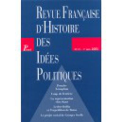 Revue française d'histoire des idées politiques
