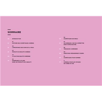 Petite bible de la K-beauty