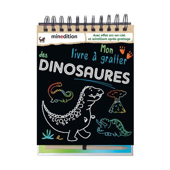 Mon livre à gratter des Dinosaures