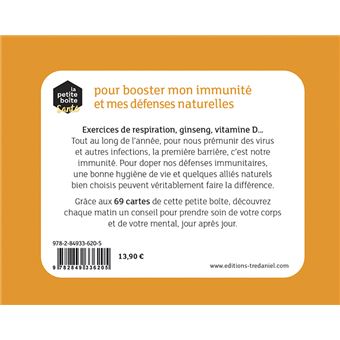 La petite boîte santé pour booster mon immunité et mes défenses naturelles