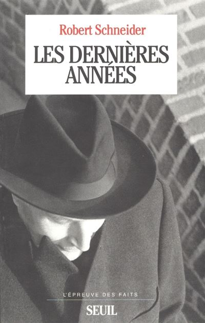Dernieres annees