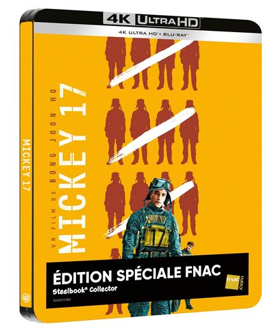 Mickey 17 Edition Spéciale Fnac SteelBook® Blu-ray 4K Ultra HD