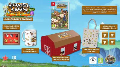 Pochette avant du jeu Harvest Moon Lumière d'espoir Edition Collector Nintendo Switch