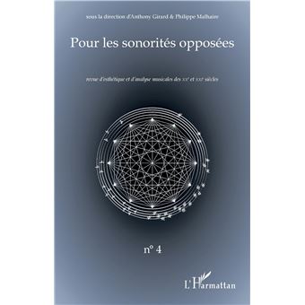 Pour les sonorités opposées