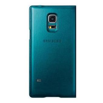 Samsung Flip Cover EF-FG800B - Étui à rabat pour téléphone portable - vert métallique - pour Galaxy S5 Mini