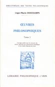 Œuvres philosophiques