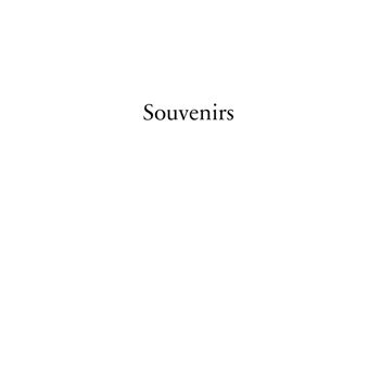 Souvenirs
