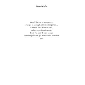 Tears and Butterflies