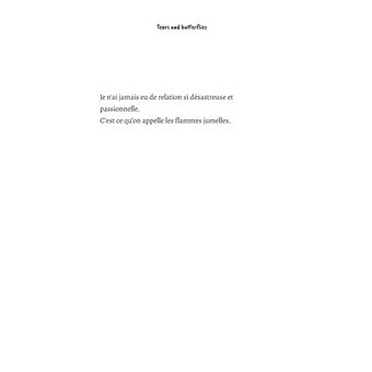 Tears and Butterflies