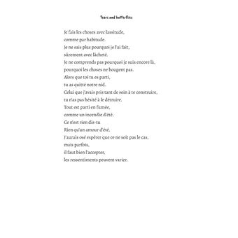 Tears and Butterflies