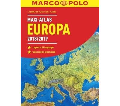 Maxi atlas europe 1:750 000