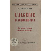 L'Algérie d'aujourd'hui