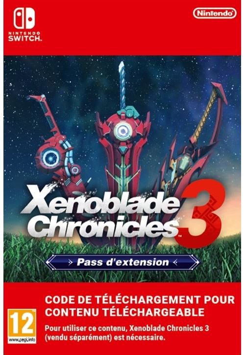 Code de téléchargement Xenoblade Chronicles 3 Pass d’extension DLC