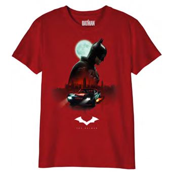 T-shirt Batman Rouge