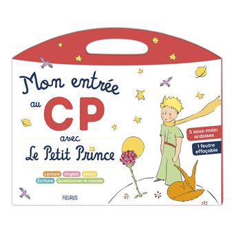 Mon entrée au CP avec le Petit Prince (pochette avec sous-main et feutre)
