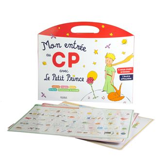 Mon entrée au CP avec le Petit Prince (pochette avec sous-main et feutre)
