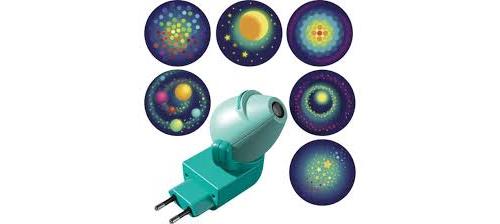Lampe Pour Prise De Courant Galaxie Arc-En-Ciel