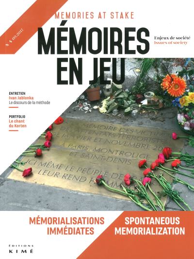 Mémoires en Jeu -  Collectif - broché
