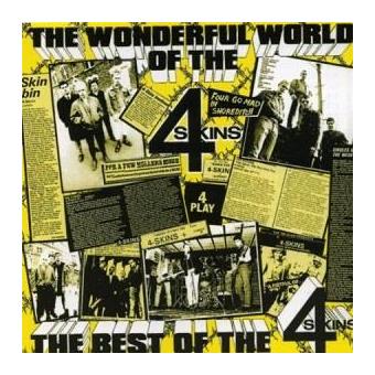 The wonderful world : The best of The 4 Skins - The 4 Skins - Vinyle ...