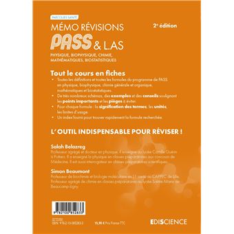Mémo Révisions PASS & L.AS
