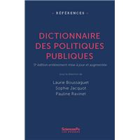 Dictionnaire des politiques publiques