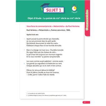 Annales Bac 2021 Français 1ères