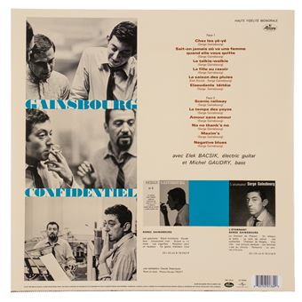 Confidentiel Édition Limitée - Serge Gainsbourg - Vinyle