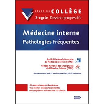 Médecine interne : pathologies fréquentes