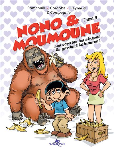Les copains les singes, ils gardent la banane !