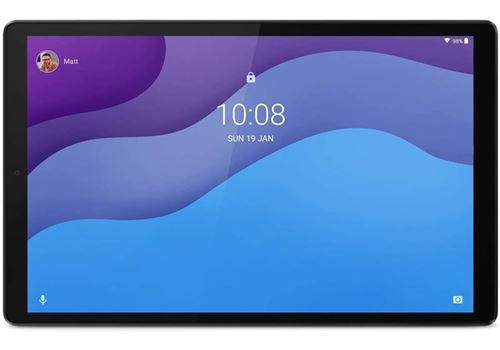 Lenovo Tab M10 Hd (2Nd Gen) Za6W - Tablette - Android 10 - 64 Go Emmc - 10.1" Tft (1280 X 800) - Logement Microsd - Gris De Fer