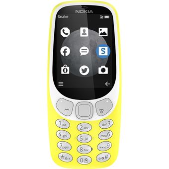 Nokia 3310 3G Mobile Phone Yellow