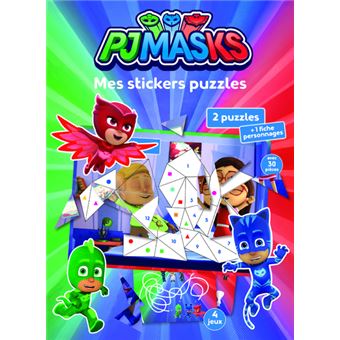 Pjmasks - Mes stickers puzzles