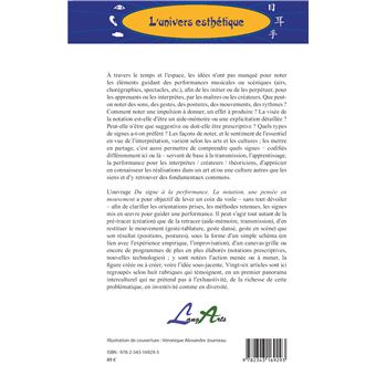 Du signe à la performance