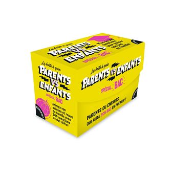 La boîte à quiz Parents vs enfants - Spécial Bac