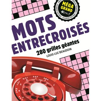 Méga grand : Mots entrecroisés